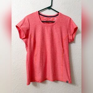 Title Nine Coral Short Sleeve Grace Tee - L